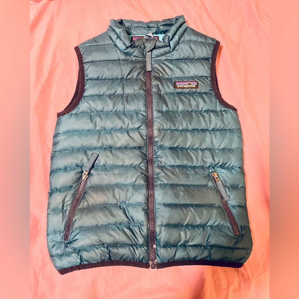 Patagonia Puffer Vest 5T Blue